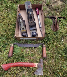 Assorted Makers: Lot Of Sound & Usabl Woodworking Tools