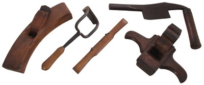 Assorted Makers: Lot Of Clean & Usabl Coopers' Tools