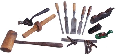 Assorted Makers: Lot Of Assorted Woodworking Tools