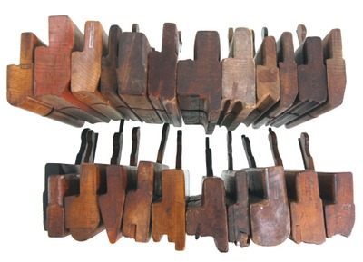 Assorted Makers: Lot Of Baltimore Mrk. Molding Planes