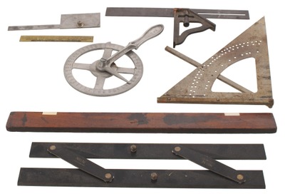Assorted Makers: Lot Of Unusual Layout Tools