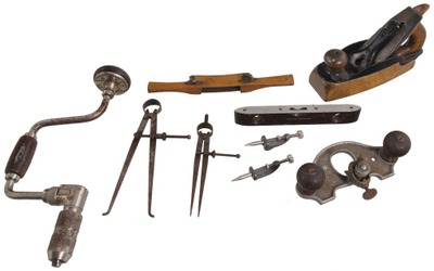 Assorted Makers: Lot Of Clean & Usabl Woodworking Tools