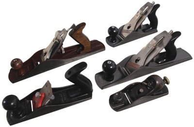 Stanley Rule & Level: Five Later Type Woodworking Plane