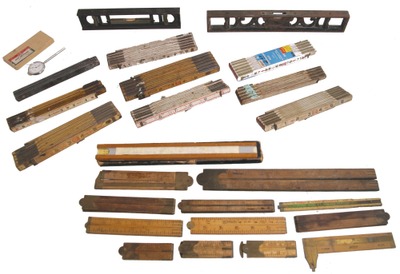 Assorted Makers: Lot Of Assorted Folding Rules