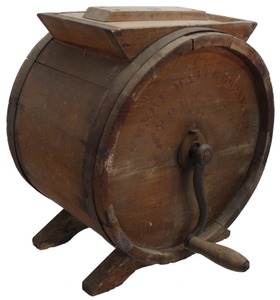 Emery-Waterhouse Company, Portland, Oregon: Early Wooden Butter Churn