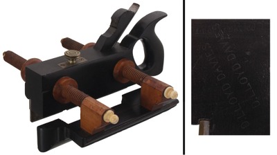 A. Howland & Company, Auburn, New York, No. 100: Handled Ebony Plow Plane