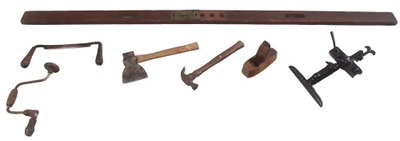 Assorted Makers: Lot Of Clean & Usabl Woodworking Tools