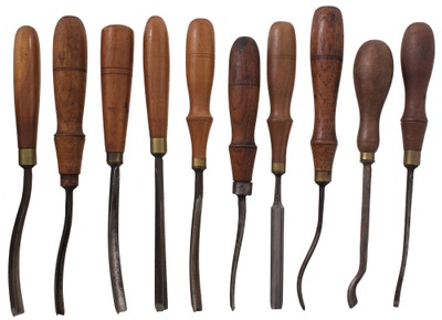 Assorted Makers: Lot Of Extra Clean Carving Tools
