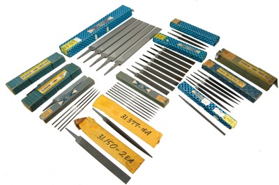 Assorted Makers: Lot Of Unused Metal Working Files