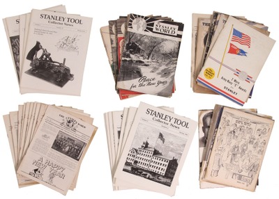 Stanley Tools: 45 Issues Of "The Stanley World" Magaz