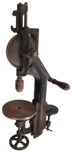North Brothers Manufacturing Company, Philadelphia, Pennsylvania, No. 1005: Large Size Ratchetin Drill Press