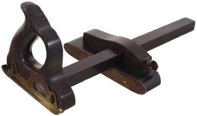 Thomas Rice, Boston, Massachusetts: Rosewood Slitter Marking Gauge
