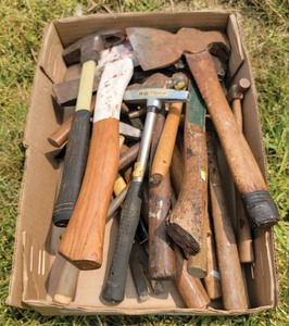 Assorted Makers: Lot Of Asst. Hammersd Hatchets