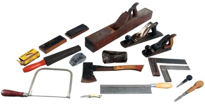 Assorted Makers: Lot Of Clean & Usabl Woodworking Tools