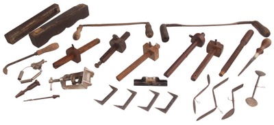 Assorted Makers: Lot Of Assorted Woodworking Tools
