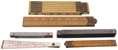 Assorted Makers: Six Extra Clean Folding Rule