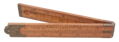 Stanley Rule & Level, No. 53 1/2: Extra Clean Early Architect's Folding Rule
