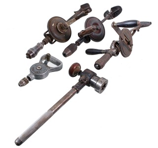 Assorted Makers: Lot Of Assorted Hand & Breast Drills