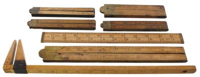 Assorted Makers: Lot Of Non "stanley "g Rule