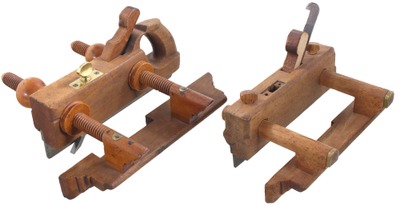 Assorted Makers: Lot Of Two Incomplete Plow Planes