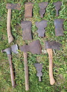 Assorted Makers: Lot Of Asst. Hatchets  Hatchet Heads