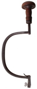 Unmarked: Massive Wagon Maker's Bit Brace
