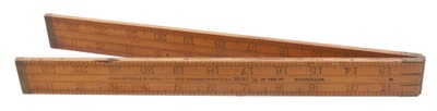 Stanley Rule & Level, No. 31: Early Shrinkage Folding Rule