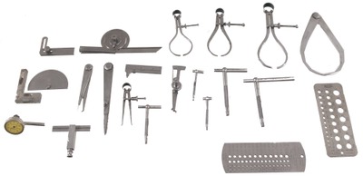 L.S. Starrett Company, Athol, Massachusetts: Lot Of Extra Clean Machinists' Tools
