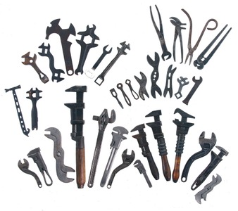 Assorted Makers: Lot Of Assorted Early Wrenches