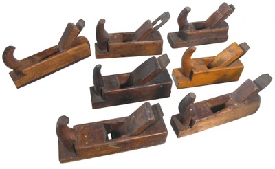 Assorted Makers: Seven Clean "Horn" Type Planes