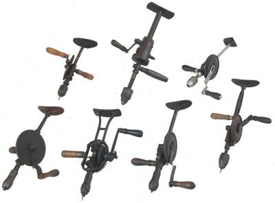 Assorted Makers: Lot Of Restoration Grade Breast Drills