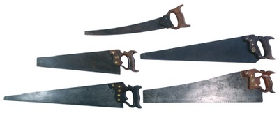 Assorted Makers: Lot Of Early Type Hand Saws