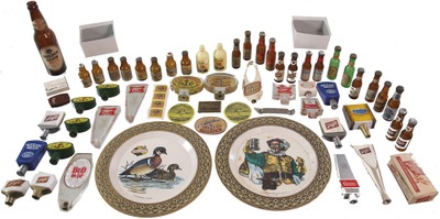 Assorted Makers: Brewery Adv. Items Opportunity Lot
