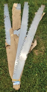 Stanley Tools?: Four Unused Two Man Crosscut Saw Blades