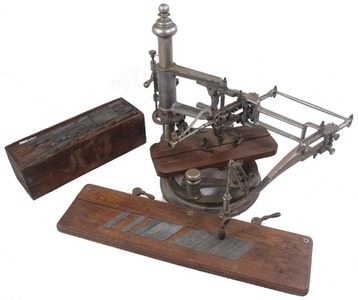 A.E. Francis, Garrettsville, Ohio: Early Patent Engrave Pantograph