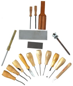 Assorted Makers: Lot Of Assorted Wood Carving Accesso