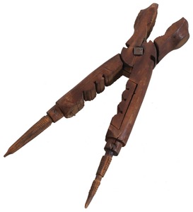 Unmarked: Craftsman's Whimsy Wooden Wrench