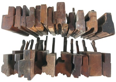 Kressner, Hamburg, Germany: Lot Of 19th C. Germa Molding Planes