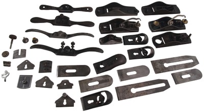 Assorted Makers: Lot Of Block Planend Spoke Shave