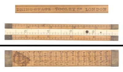 Dring & Fage, Tooley Street, London, England: Unus. Form Hatter's Rule