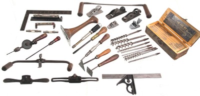 Assorted Makers: Lot Of Assorted Woodworking Tools