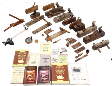 Assorted Makers: Wooden Plane Parts Opportunity Lot