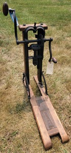 Unmarked: Unusual Adjustable Angle Boring Machine