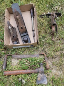 Assorted Makers: Lot Of Sound & Usabl Woodworking Tools