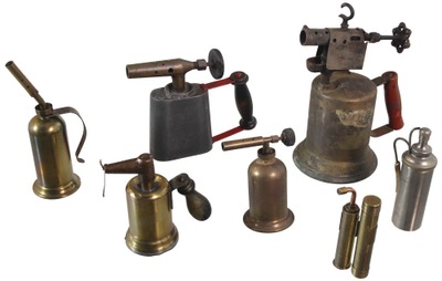 Assorted Makers: Lot Of Seven Asst. Blowtorches