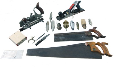 Assorted Makers: Lot Of Clean & Usabl Woodworking Tools