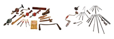 Assorted Makers: Braces, Drills & Bit Opportunity Lot