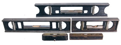 Stanley Rule & Level: Five Clean Spirit Levels