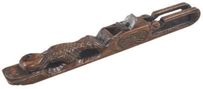 P.M.: Fancy Carved Euro. Jointer Plane