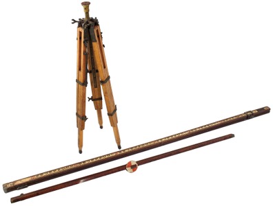 Unmarked: Extra Clean Surveyor's Tripod